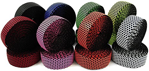 MARQUE Hex Bicycle Handlebar Tape - Road Bike Handle bar Tape 2PCS per Set (White) - Thumbnail 7