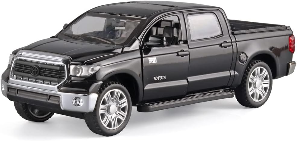 Toy Pickup Trucks for Kids Boys 1/32 Compatible with Tundra -Black