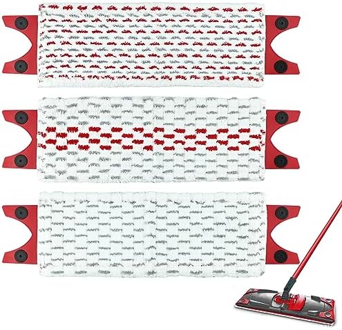 ZUPAPJO Mikrofaser Moppbezüge 6er Set - Passt Auf Vileda & O-Cedar