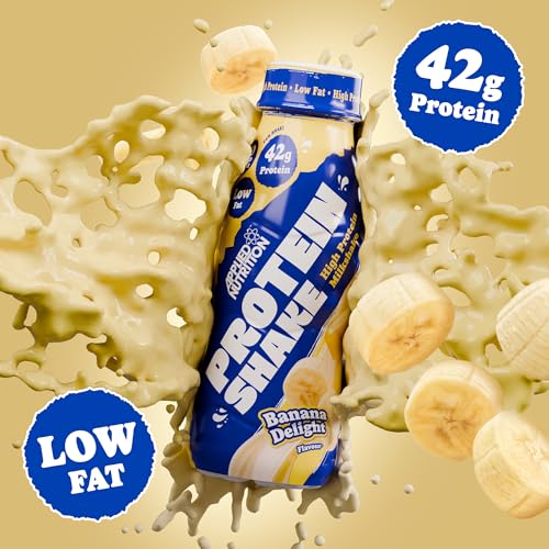 Shake hyperprotéiné banane 8x500ml : boisson protéinée prête à boire - 3