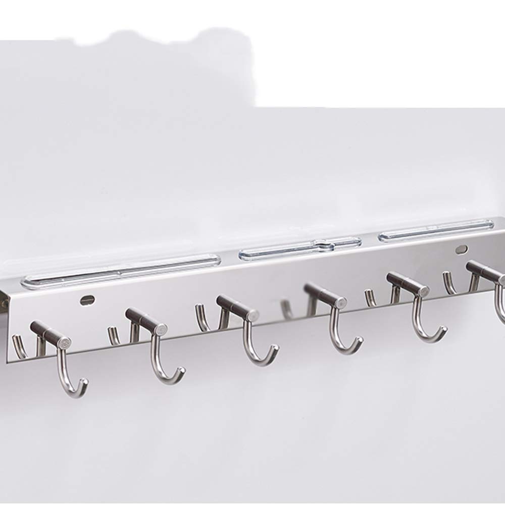 Punch-Free Knife Holder Stainless Steel Kitchen Rack Knife Holder Multifunctional Knife Holder