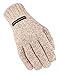 Heritage Ragg Wool Gloves, Size 9, Oatmeal