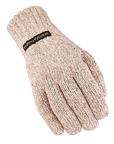 Heritage Ragg Wool Gloves, Size 8, Oatmeal
