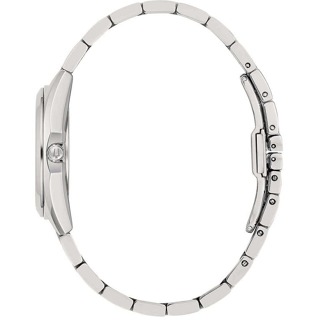 Bulova Orologio Analogico Automatico Donna con Cinturino in Acciaio Inossidabile 96P229