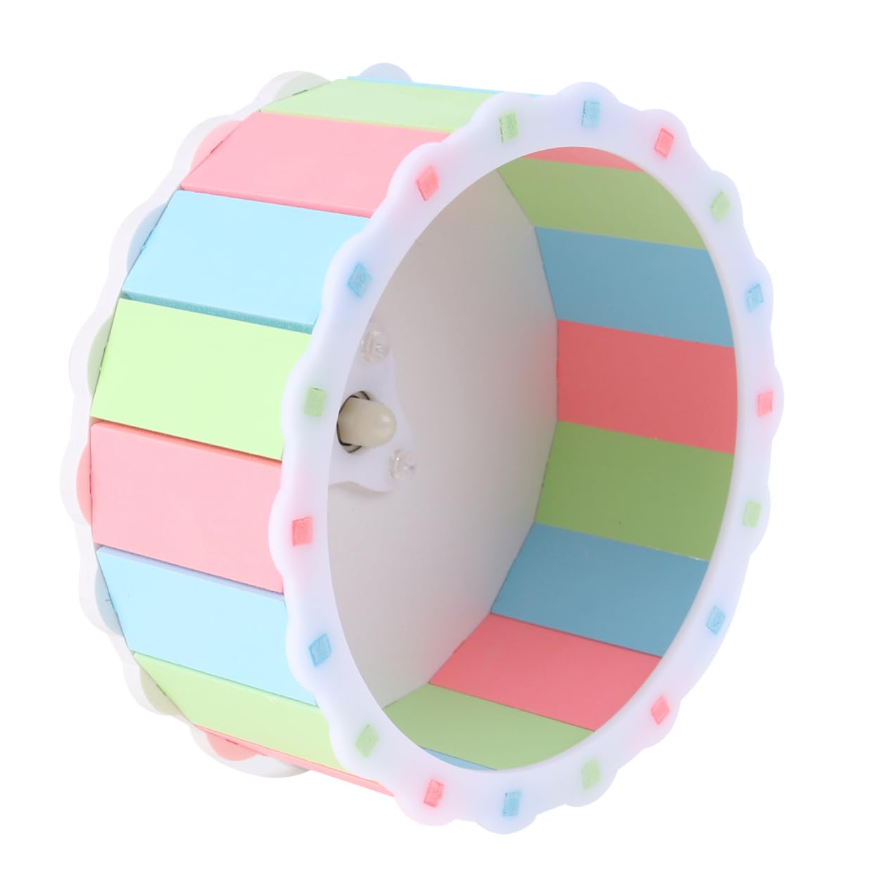 Toddmomy Encourage Healthy Exercise Small Pet Running Wheel Pet Sports Wheel Easy to Use Hamster Treadmill