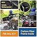 bagmate Multi-Purpose ATV Storage Bag Set | Padded, Reinforced Boxes | Fits Any ATV | Rear Seat Backrest | 3 Bags 18x9x10.2 inches Each | Essential Four Wheeler ATV Accessories, RRM-FATVB-001_N
