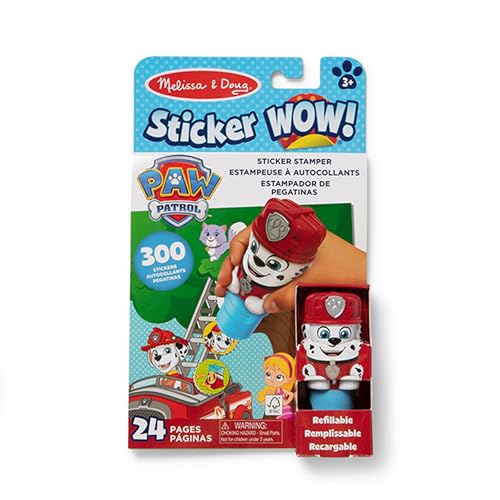 Melissa & Doug Sticker Wow! PAW Patrol Marshall Stamper Toy