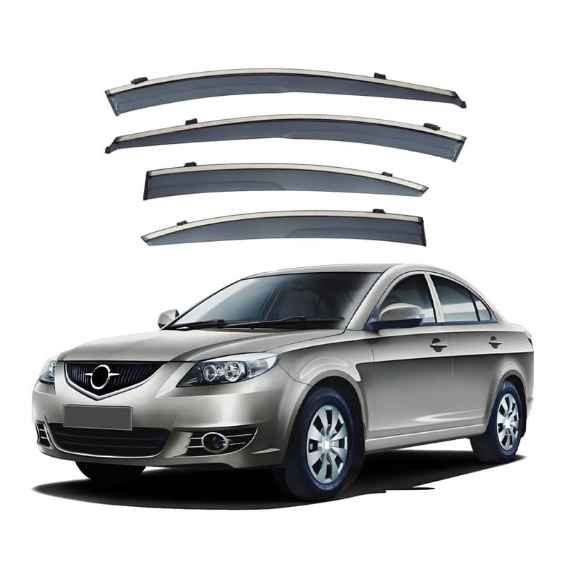 Déflecteurs de vent de voiture pour Haima Family 2011-2013 | Pack de 4 pièces
