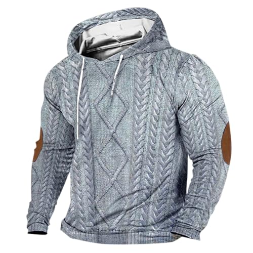 Sweat à capuche homme uni aux finitions soignées pour l'hiver