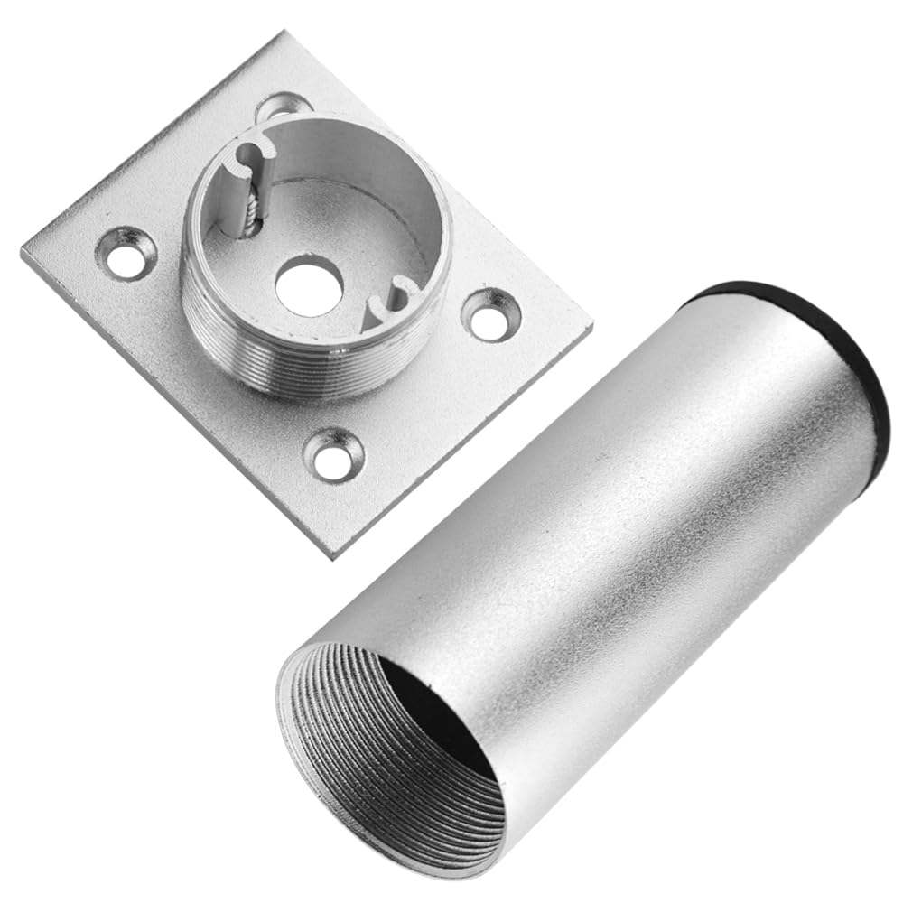 TOVOT 4PCS 10CM Adjustable Legs Round Kitchen Cabinets Legs Aluminium Alloy Furniture Legs Feet for Cabinet Sofa Cupboard - Image 3