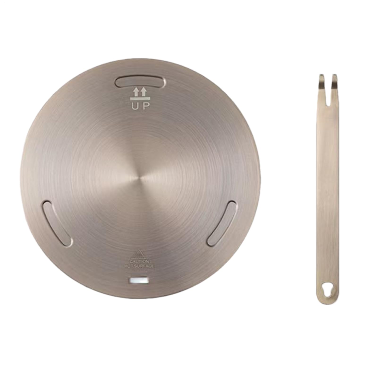Adaptador de placa de inducción, placa conductora de calor de acero inoxidable, convertidor de cocina de inducción, placa de estufa de gas, cacerola y olla de vidrio para cocina