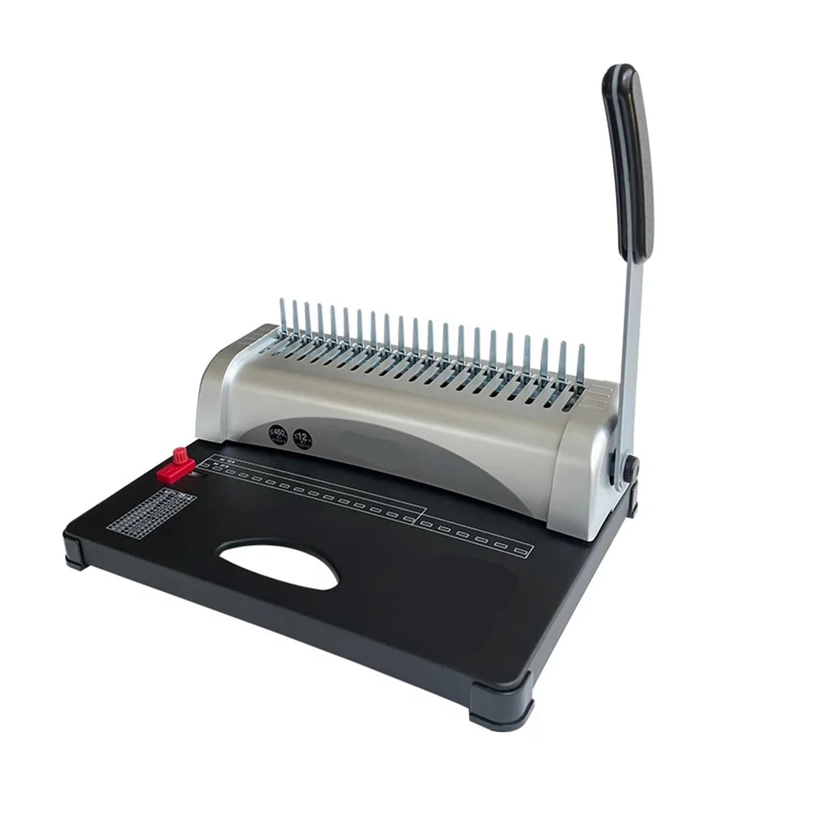 Macchina rilegatrice per libri, Rilegatrice, Striscia Di Bloccaggio Con Anello In Gomma A 21 Fori Pettine A3 Perforazione Copertina Documento A4 relazioni