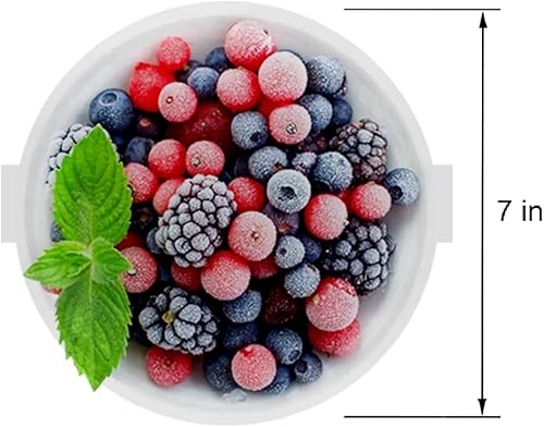 Miniatura 2 de WalterDrake Lechuga KeeperTM - Contenedor de ensalada crujiente de lechuga mantiene tus ensaladas y verduras frescas y frescas - 7 x 8 pulgadas