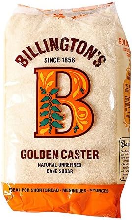 Billingtons Organic Golden Caster Sugar 500g-2 Pack
