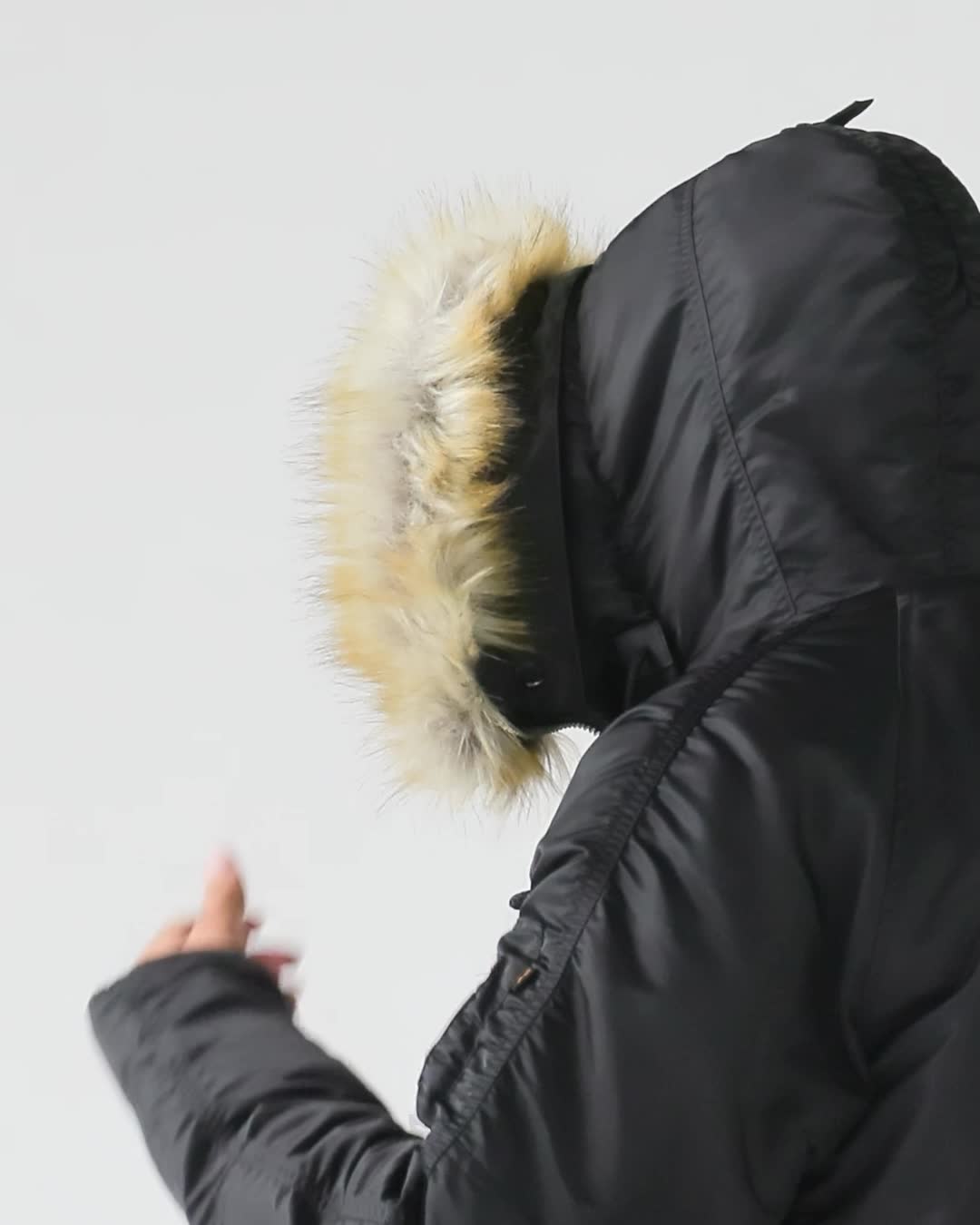 Amazon | [ALPHA INDUSTRIES INC] アウター N-3B タイト 20094 BLACK S