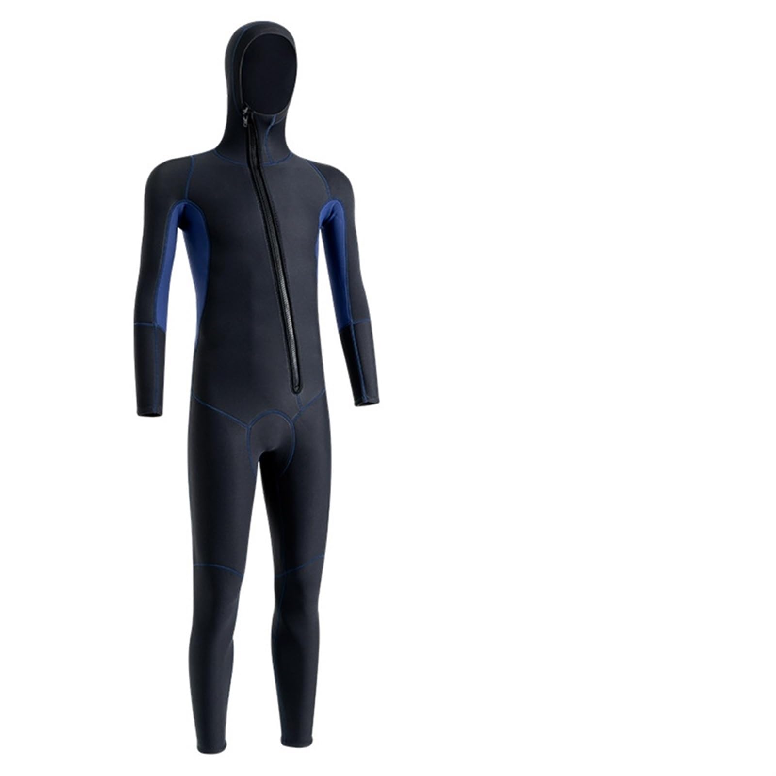 Muta umida da uomo, tuta da immersione, tuta intera, costume da surf, diving, costume da nuoto (S)