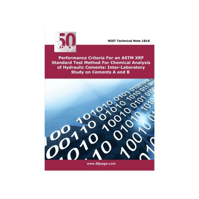 Buy Performance Criteria For an ASTM XRF Standard Test Method For