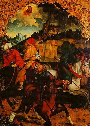 Peinture à l'huile fine Hans Suss Von Kulmbach, tableau de maître 12x16 pouces