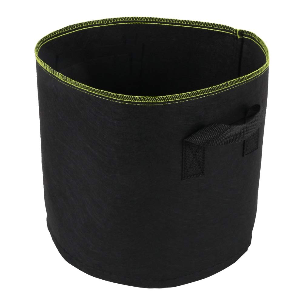 5pcs / Lot 1 3 5 10 Gallon Stoffpflanze Grow Bags Wachsende Töpfe Garten Gemüsekartoffel Blume Pflanzen Container Kindergarten Gartenarbeit (Color : 12 Gallon)