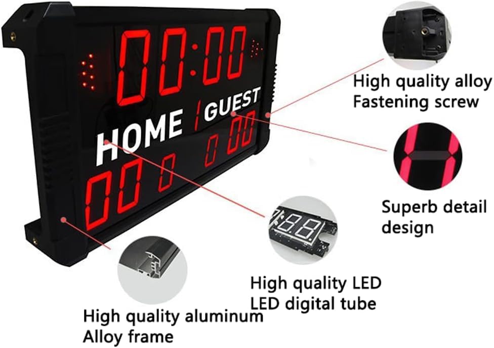 Marcador electrónico 11 dígitos con control remoto miniatura 3