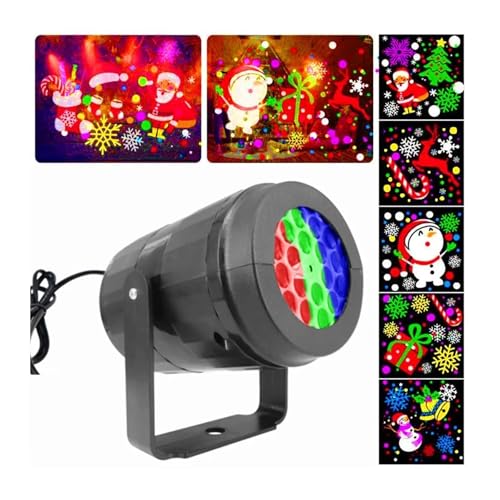 Décorations extérieures de fête et projecteur LED veilleuse : le cadeau idéal