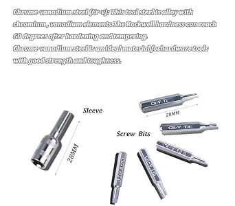 Unifizz 115PCS Black Precision Screwdriver Set, 115 in 1 Electronic Repair Tool Kit for iPhone, Computer, Watch, and More