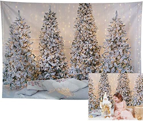 Allenjoy 7X5ft Durable Fabric Christmas Trees Interior Photography ...
