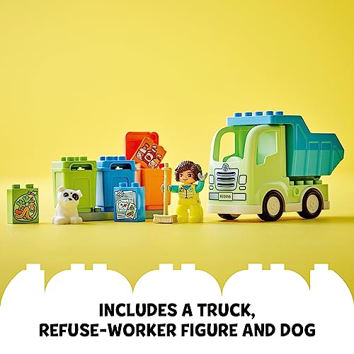 LEGO Set DUPLO Town 10987 O Camiao da Reciclagem 15 peças
