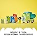 LEGO DUPLO Town Recycling Truck 10987 Building Toy Set, Learn Through Play with This STEM Creative Birthday Gift for Toddlers, Boys, Girls Ages 2+, Comes with 3 Sorting Bins for Recycling