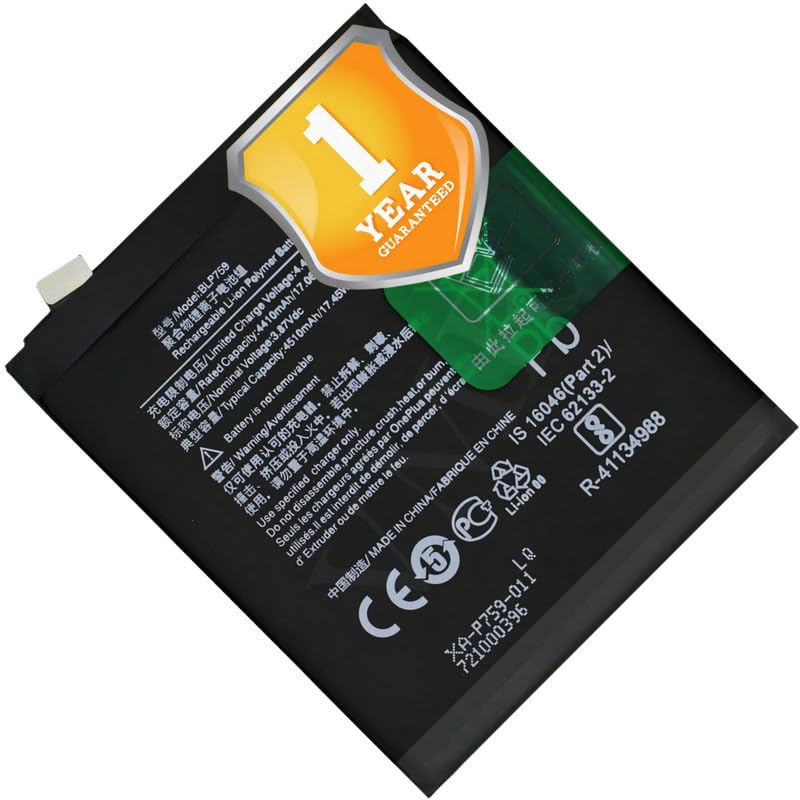 Image of Original BLP759 Battery Compatible for OnePlus 8 Pro (IN2020, IN2021, IN2023, IN2025) - (4510mAh) - 1 Year Warranty K7