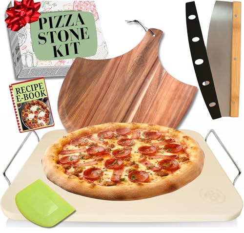 Pizza Stone with Handles