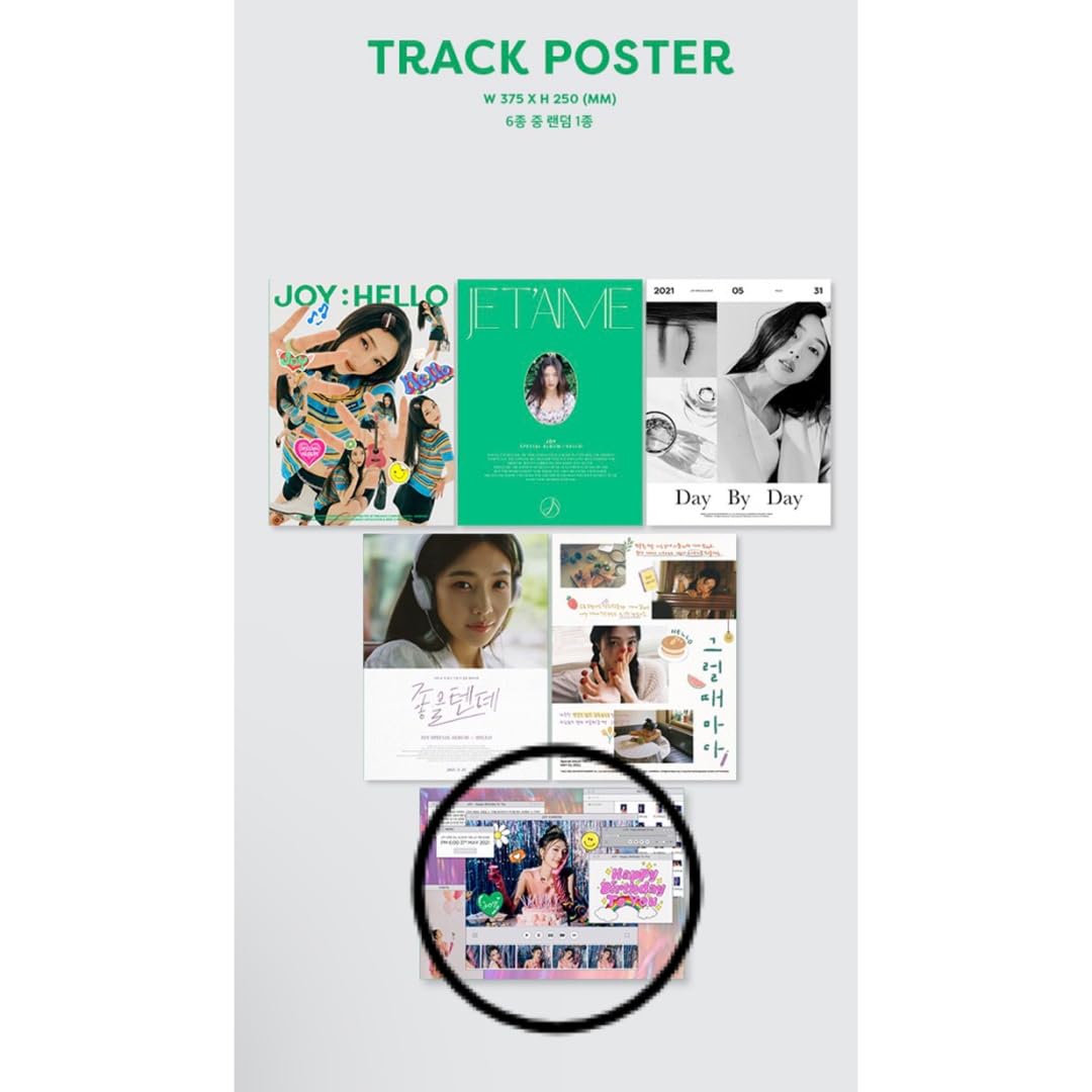 Red Velvet Joy ジョイ Hello ポスター付 新品未開封 3種