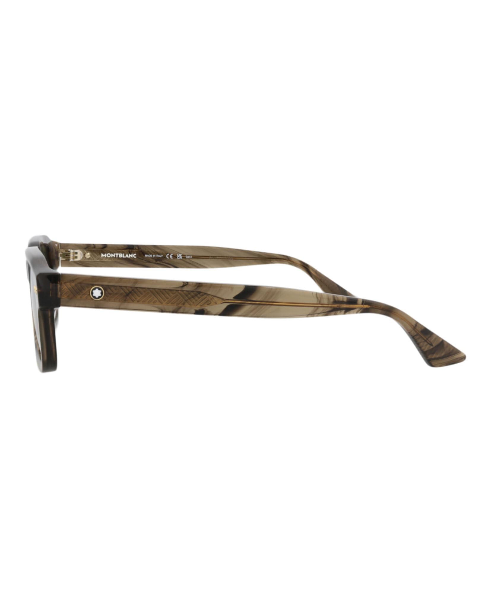 Montblanc MB0286S-004 53 okulary przeciwsłoneczne Man Recycled Ace Okulary przeciwsłoneczne, sportowe, wielokolorowe (wielokolorowe), jeden rozmiar