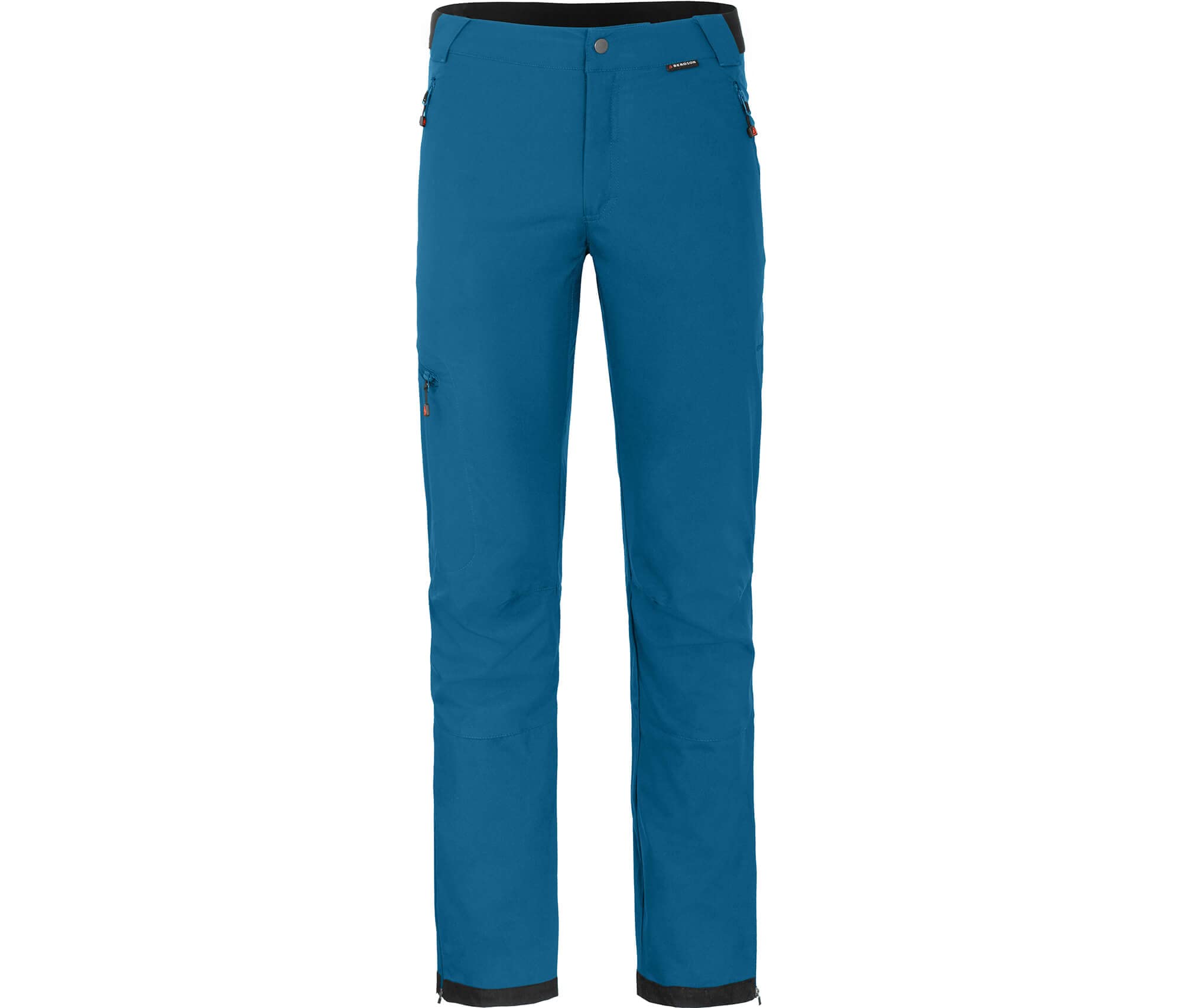 Bergson Kalle Comfort | Herren Softshellhose, Winddicht, strapazierfähig - elastischer Comfort Bund, leicht, robust, Winddicht, atmungsaktiv, wasserabweisend, PFC-freie Wanderhose, Radhose & Trekking