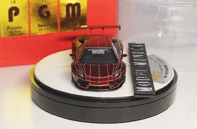 Amazon | △High End！Metallic Red！全開閉！PGM 1/64