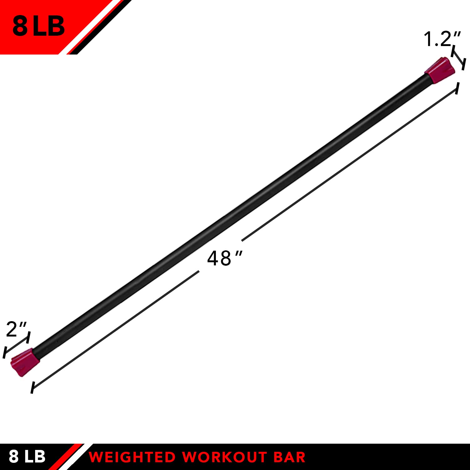 Synergee Weighted Workout Bars - View #7