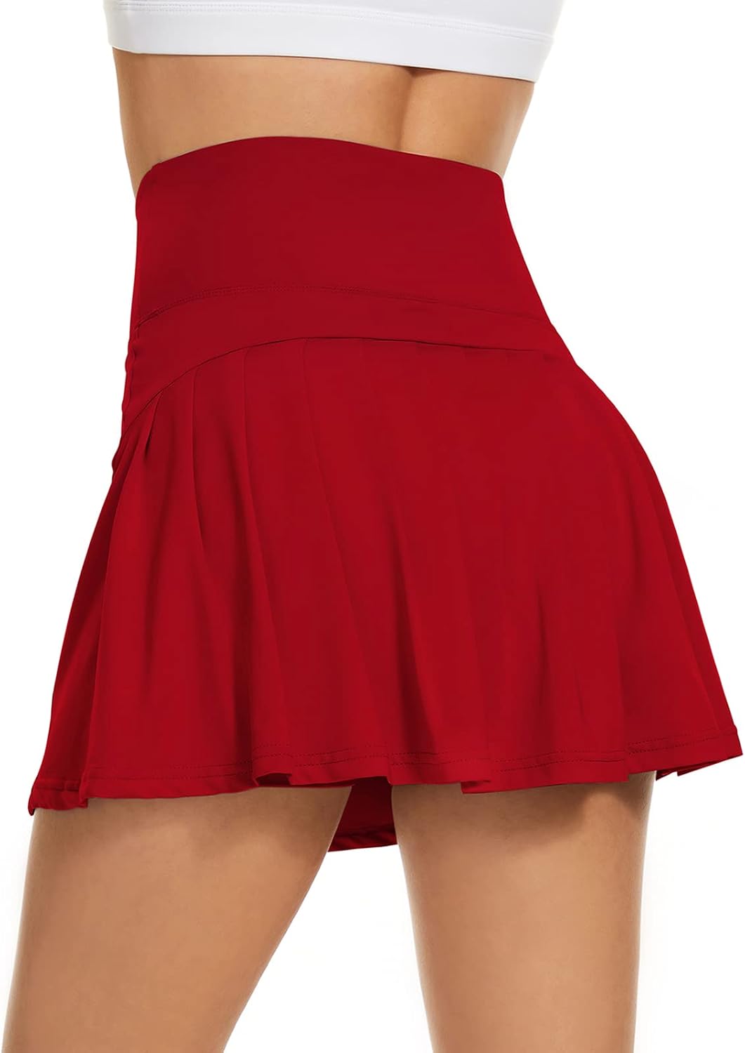 American Trends High Waist Pleated Tennis Skirt with Pockets Skorts Skirts for Women - Image 2