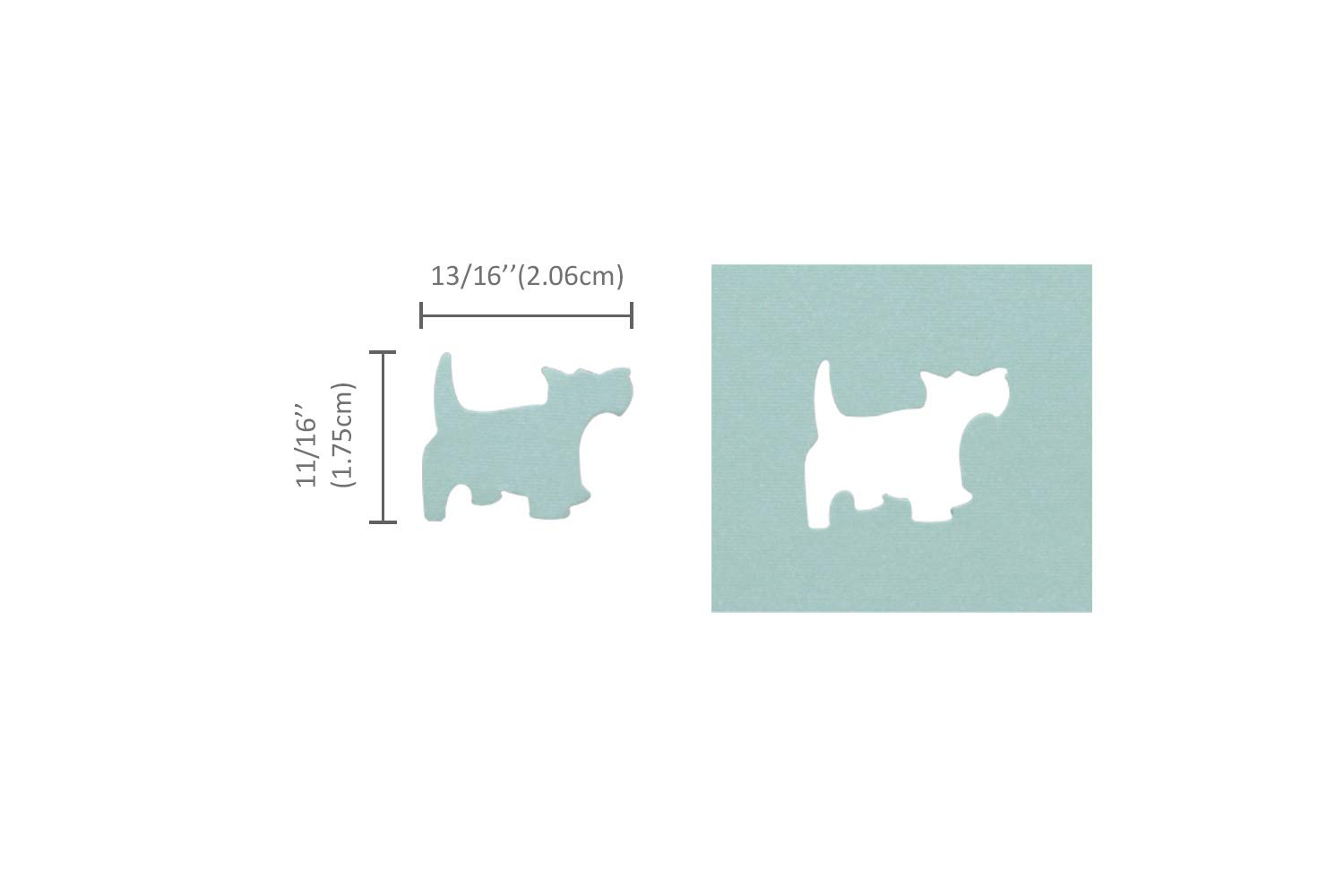Bira - Perforatrice a Forma di Cane con 2 Leve, 2,5 cm