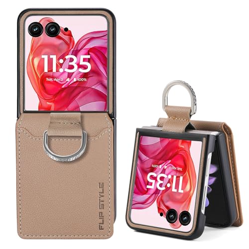 Motorola Razr 50 Ultra P[X Motorola Razr 50 Ultra Jo[ Pokaas X}zP[X pP[X ܂肽݌^ Ot J[h[ ϏՌP[X y ^ یP[X C菝h~ (k[hJ[, M