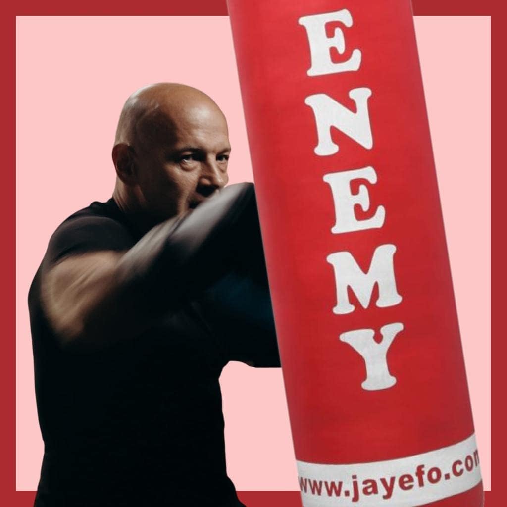 Jayefo Punching Bag - Boxing Bag for MMA, Karate, Judo, Muay Thai, Kickboxing, Self Defense Training for Training at Home - Heavy Bag Boxing Equipment 70 to 100 lbs - Red : Sports & Outdoors