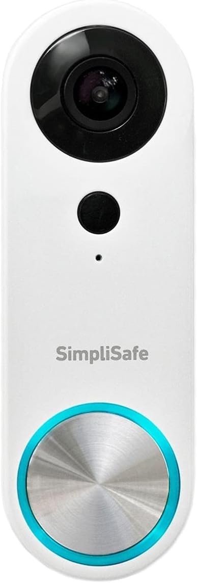 Wired Vs Wireless Smart Doorbell for Home Security: Which is Best for You? SimpliSafe Wired Doorbell,1080p - Compatible with SimpliSafe Home Security System - Latest Gen