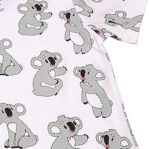 Image of Be Awara Kids Printed Half Sleeves T-shirt & Shorts Clothing Sets, 100% Cotton Soft Unisex Cord Set, Comfortable Wear for Kids With Cool Prints, Everyday Casual Wear for Boys & Girls