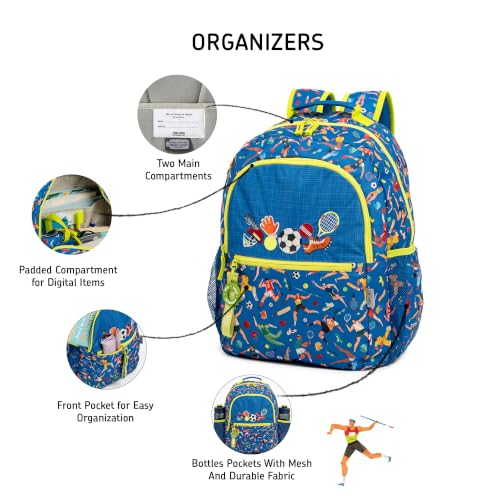 Image of ZOOKEEPER School Bag for Boys & Girls Kids School Bags for 8-10 Years