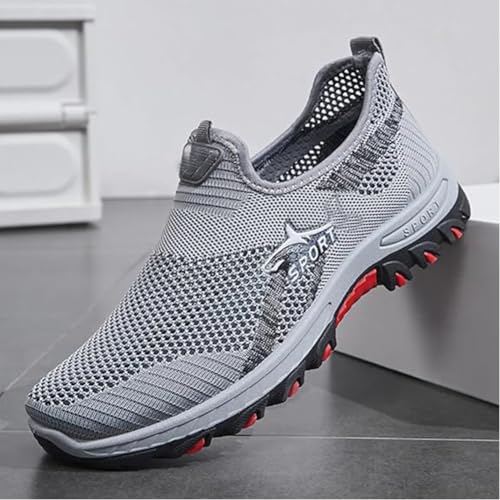 Jarv Cooling Comfort Sneaker for Men,atlacoast Shoes for Men, Slip on Non-Slip Soft Soled Breathable Sneakers4