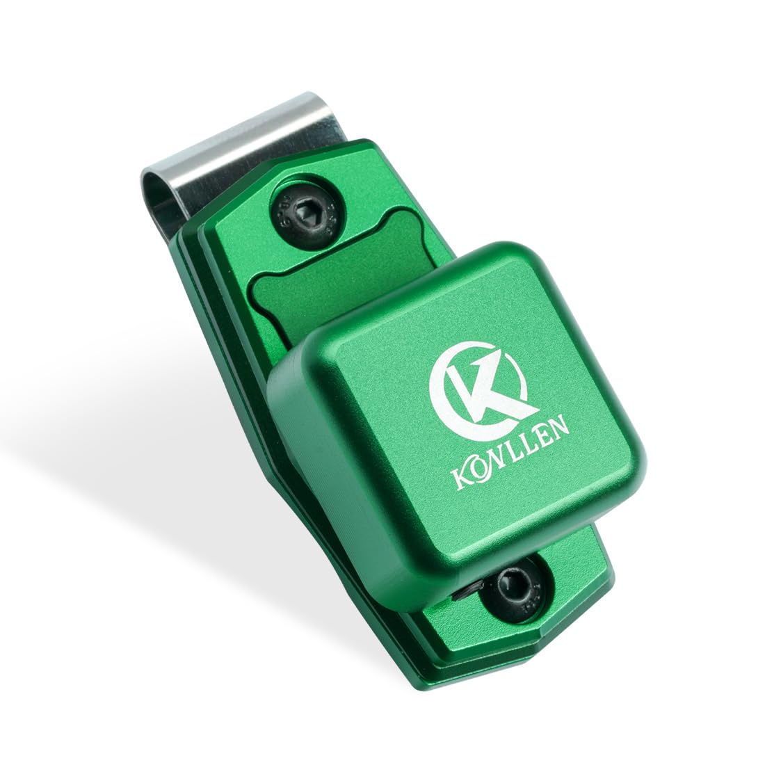 KONLLEN Kreidehalter, magnetischer Clip, Aluminiumlegierung, Kreidespitzenhalter für Billard, Pool, Snooker, Billard, Zubehör