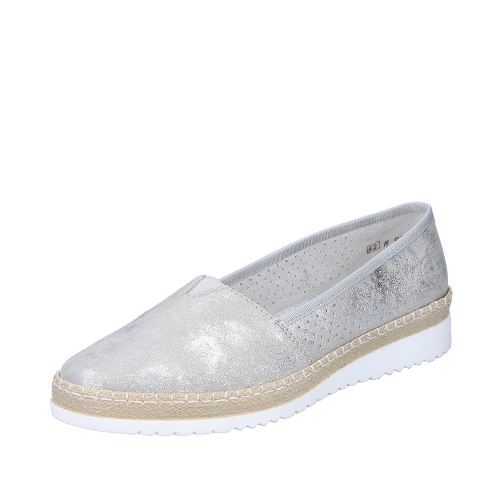 Rieker M9270, Loafer, grau,