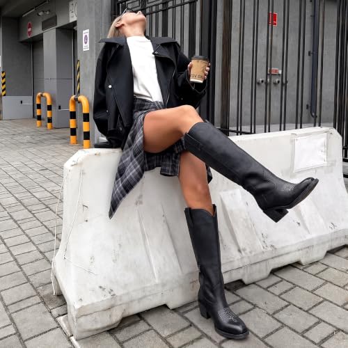 Women's Knee High Western Boot - image 3