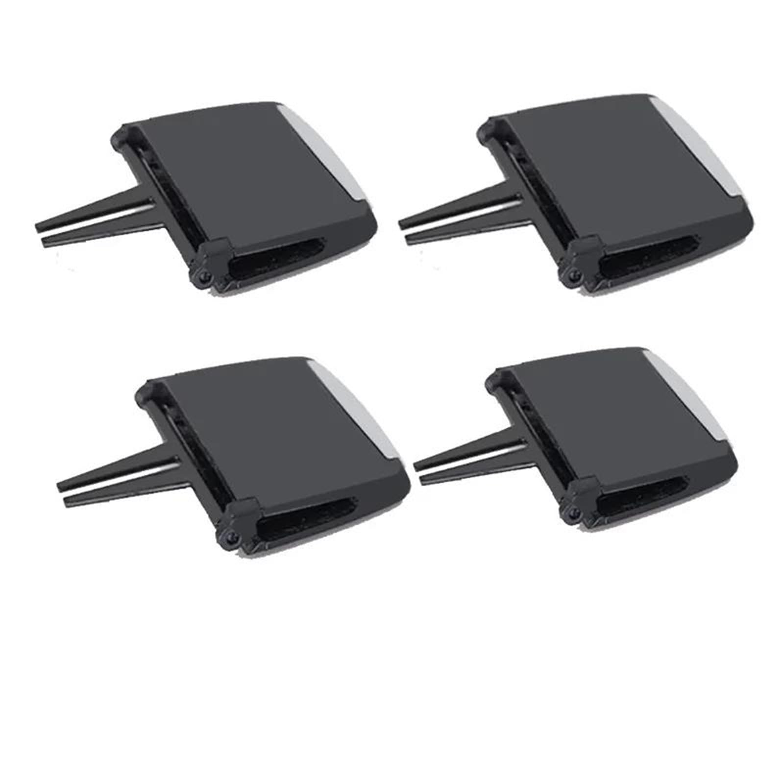 For Volvo XC90 XC60 S90 V90 S60 V60 Car Front Rear Air Conditioning Vent AC Grille Panel Outlet Cove Tab Clip Car Air Conditioning Vent Tab Clip(4pcs)