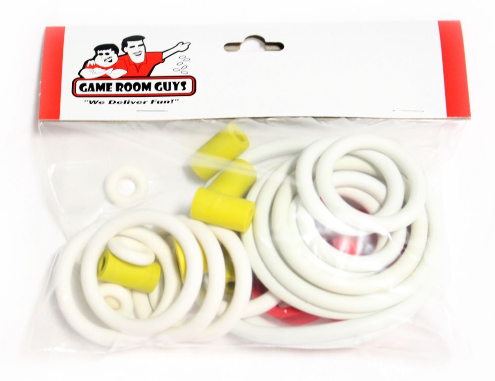 Game Room Guys Williams Pinbot Pinball White Rubber Ring Kit