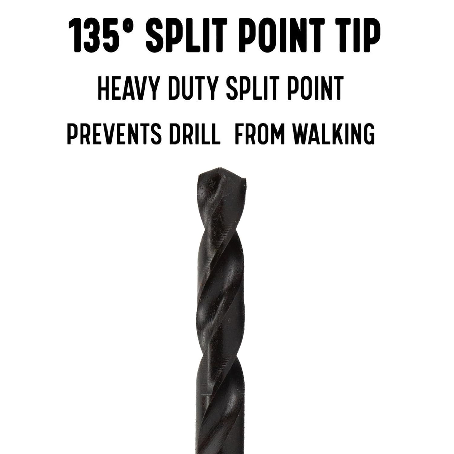 #30 Cobalt Extra Long Threaded Shank Drill Bit, Overall Length 2-3/4, TSD30EL